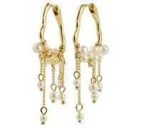 Pilgrim Orecchini 'Jasper' oro / bianco Donna Pilgrim One Size