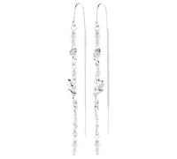 Pilgrim orecchini Sloan placcati argento-Bianco One Size