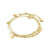 Pilgrim - Prism - Bracciale placcato oro-Bianco One Size