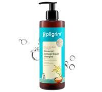 Pilgrim Shampoo Coreano con acqua di riso e collagene per riparare i danni, 400 ml, con 17 aminoacidi, proteine del grano e 5 ceramidi, senza parabeni, per capelli secchi e danneggiati, per donne e
