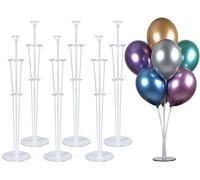 PILIN Kit di supporti per palloncini da tavolo per decorazioni per feste di compleanno e matrimoni, decorazioni per palloncini di buon compleanno per feste e Natale (6PCS)