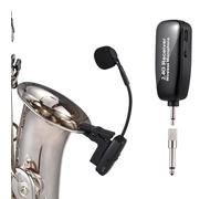 Pilipane 2,4 g di microfono sassofono wireless professionale Stage Performance Plug e riproduzione del microfono portatile per riduzione del rumore intelligente per violoncello per