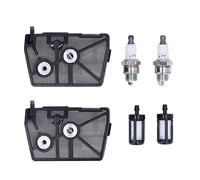 Pilipane 2 Set Kit per Candele per cannoniere del Filtro dell'Aria Catene 1118 120 1611 1118 120 1615 1118 120 1610 Sostituzioni per 028 028Q 028W 028WB Catani di Alta qualità ABS ABS ABS