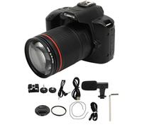Pilipane 64 MP Digital Camera Digital 4K HD Night Vision WiFi 3in IPS Display a colori 16x Digital Zoom 120 gradi largo con luce di riempimento per gli appassionati di fotografia