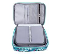 Pilipane a matita di grande capacità elegante e simpatico polvere impermeabile con 72 penne sacchetto a matita portatile per gli studenti cosmetici per uffici artisti Abrasive stoffa