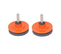 Pilipane Accessore in Acciaio Inossidabile in Acciaio Inossidabile per Trapano Assenza di clacde per Lama da Giardino da Giardino Strumento per Cortile da Giardino 2 pc Set Durevole Kit di (Arancia)