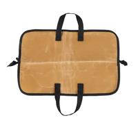 Pilipane Borsa porta attrezzi da chef Borsa da trasporto in tela portatile per attrezzi da chef Borsa da trasporto con manico per utensili da cucina, campeggio da viaggio all'aperto (Cachi)