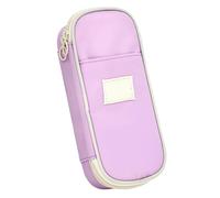 Pilipane Borse di cancelleria per matita organizzatore di stoffa composita multifunzionale macaron colore minimalista design alla moda per gli studenti della casa della scuola 8.86 x 4.13
