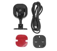 Pilipane Camera interno wireless per il monitoraggio interno ad alta chiarezza lente 1080p Risoluzione a due vie di movimentazione della visione notturna per la sicurezza domestica (Nero)