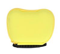 Pilipane Case di archiviazione del controller di gioco Case di trasporto protettivo in nylon duro con cerniera in metallo per controller e accessori Series X S (Giallo)