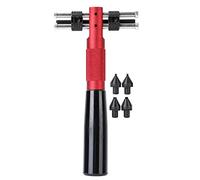 Pilipane Case di orologio a forma di T Strumento di apri del back -orologio extra grande per i produttori di orologi e gli operatori di riparazione in metallo in plastica in metallo 15,5