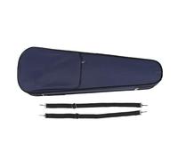 Pilipane Caso di violino 4/4 triangolo Oxford in tessuto Oxford Violo che trasporta con un contatore per l'umidità per le lezioni di esibizioni di viaggio domestico