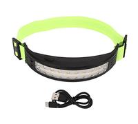 Pilipane COB Faro induzione COB Leggero Leggero 1200 mAh Bianco Rosso Tricolore Morbido Leggero Fulmine Torcia per Andare in Bicicletta per Le attività Esterne Materiale di Tipo C Ricarica