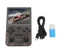 Pilipane Console di Gioco Portatile retrò da 3,5 Pollici Schermo HD Dual Joystick 3500Mah Dispositivo di Gioco Portatile per la Batteria per intrattenimento per Il Tempo Libero Black (Nero)