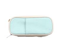 Pilipane Custodia a matita di grande capacità Cute Simple Stile Multi Compartments Cascia per matita in tela per gli studenti universitari per uffici scolastici