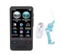 Pilipane Dispositivo per traduttore linguistico Smart Portable Touchscreen Translator con Ai Assistant Group Translation Intelligent Recording per Travel Business Trip ABS 3,54 pollici