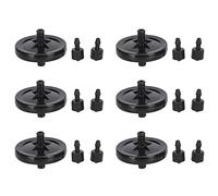 Pilipane Filtro a inchiostro UV da 45 mm, disco grande, materiale ABS di alta qualità, filtro di ricambio per testina di stampa Spectra Konica, 6 set inclusi (4 mm x 3 mm)