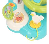 Pilipane Giocattolo del Volante per Bambini giocatto Musicale educativo Multifunzionale con Effetto di Illuminazione Ruota di Guida Portatile per Bambini Piccoli per Bambini Suonare (C)