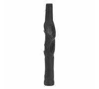 Pilipane Golf Training Aid Golf Club Handle Swing Grip - Strumento di allenamento per golfisti rosso nero gomma 24,5 cm 80 g (nero)