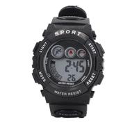 Pilipane Kids Digital Sports Watch Waterproof Multifunctional LED Light Alarm Alarm Stop Owatch Calendar 12/24 ore Visualizza cinghia di PU durevole per ragazzi di età compresa tra 4 e 15