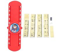 Pilipane Kids High Jump Training Toy Voice Broadcast Touch Touch High Jump Counter Regolable Affermazione Creta di Crescita Esercizio per Lo Sviluppo Sportivo BATTERA Materiale ABS Incluso (Rosso)