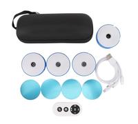 Pilipane Lampada Allenamento di Risposta Portatile Ricaricabile per Allenamento di agilità di velocità per Atleti di Calcio, Tennis, Pallacanestro, Materiale ABS con 4 luci di agilità