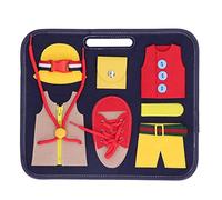 Pilipane Lavagna Montessori Giocattolo sensoriale Materiale Sicuro in Feltro Cognizione cromatica Lavagna per attività di coordinazione Occhio-Mano per Bambini dai 3 Anni in su