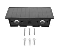 Pilipane Luci da parete solari su e giù, 4 LED, luce calda, 1500 mAh, IP54, controllo intelligente della luce, sensore di luce solare per esterni, per cortile