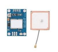 Pilipane Modulo di Posizionamento Satellitare, Modulo GPS NEO-7M APM2.5 GYGPSV3 Ad Alte Prestazioni con Antenna in Ceramica per Un Posizionamento Satellitare Preciso