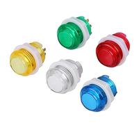Pilipane Pulsante illuminato a LED Pulsante di gioco parti di gioco di alta qualità design rotativo facile installazione per console di animazione in metallo in metallo con console in