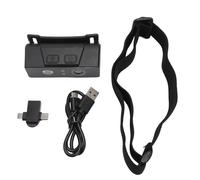 Pilipane Supporto per telecamera del proiettore LED Supporto Intelligente Sensore Gesture Switch Shead Shead Wedable Cody Camoctorie per fari con fascia elastica con fascia elastica (Nero)