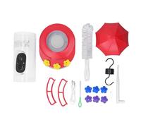 Pilipane Telecamera per mangiatoia per Uccelli Intelligente Intelligente identificare ip65 Impermeabile 2.4g Telecamera per birdwatch WiFi per Appassionati di Uccelli da Giardino Esterno