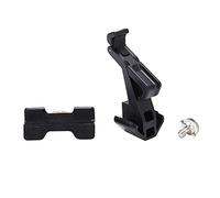 Pilipane Telecomando Clip per tablet telefono Staffa di estensione Gancio regolabile universale con cordino per Air 2 2S Mini 2 Plastica resistente Nero 36g