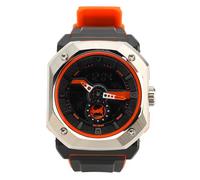 Pilipane Uomini guardano lo sport digitale orologio a doppio display LED resistente agli urti impermeabili multifunzionale per la pesca escursionistica Attività all'aperto Attività