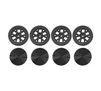 Pilipane Wheels a tracota per bagagli rulli di sostituzione a valigia materiale in PVC universale silenzioso leggero per accessori per manutenzione per viaggi 4 ruote 4 coperture