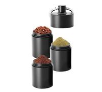 Pill Container - Multi-Compartment Airtight With Keyring | Daily Pill Organizer Portable Case | Airtight Waterproof Small Storage Container For Supplement Office Outdoor Travel Camping