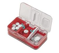 Pill Cutter, 4-in 1 Portatile Pill Cutter For Hospital, Doppio strato Tiny Tablets Splitter, Kids Work Elderly Business Adults Nurses Travel School Camping