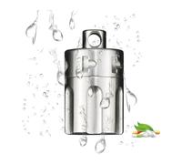 Pill dispenser Contenitore for pillole in titanio, flacone for pillole EDC for esterni, contenitore for pillole impermeabile, collana portachiavi, capsula for pillole di sopravvivenza (Size : Inner d
