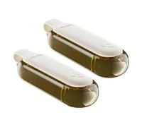 Pill Organizer - 4.72inchx1.38inchx0.787inch Pill Case, Travel Piill Organizer | Piill Organizzer With Compartments,Sealed Safe Compact Dispenser, For Travel Day Night Cabinet Women Men