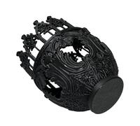 Pillar Candle Holders - Portable Cathedral Design Candlestick | Table Centerpiece Stand with Drop-Resistant Base, Wear-Resistant Finish for Home Dinner Room Fireplace Mantel Farmhouse Wedding Party