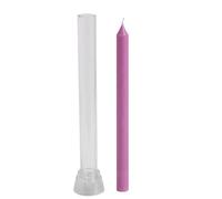 Pillar Candle Mold - PC Wax Mold | Transparent Candle Making Tool - Durable reusable molds for paraffin wax beeswax soy waxs candles, high low temperature resistant, ideal for DIY craft and home use.