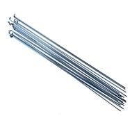 PILLAR P14 18PCS, lunghezza: 250 mm - 298 mm, in acciaio INOX, argento bicicletta raggi, P14, Silver, 264mm