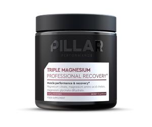 Pillar Performance Pillar Performance Triple Magnesium Professional Berry Vitamine e minerali OS Nero