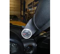 Pillar Pod Mazda MX5 Mk1 Per Manometro Da 52Mm, O/S, R/H Nero Testurizzato