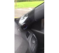 PILLAR POD (Per Gauge 52mm) Per Renault CLIO Mk4, O/S, CARBON EFFECT