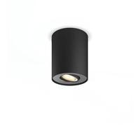 Pillar Single Spot Nero Escl. Oscuratore