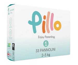 Pillo Pannolini Newborn Taglia 1 (2-5 Kg) Enjoy Offerta 4 Pacchi da 33 Pezzi (2x