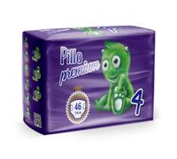 PILLO Premium Maxi, Taglia 4 (7-18 Kg), 1 Pacco da 46 Pannolini Bimbo