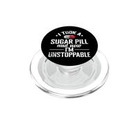 Pillola di zucchero Sono inarrestabile PopSockets PopGrip per MagSafe