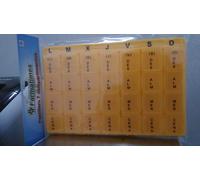 Pillole 7 Scomparti 4 Dosaggi Scatola Di Pillole In ITALIANO Per La Settimana